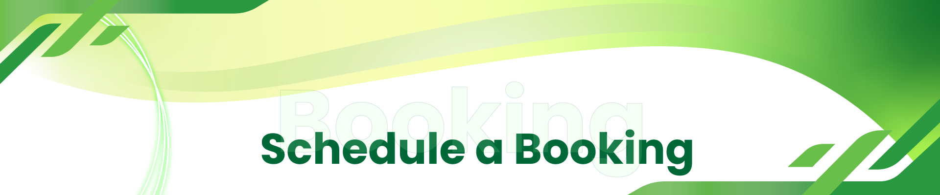 schedule a booking