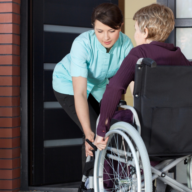 Door-to-door non-emergency medical transport 